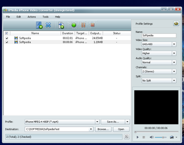 4Media iPhone Video Converter v5.1.2.0912