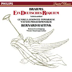 Brahms: Ein deutsches Requiem & Schicksalslied - Bernard Haitink, Wiener Philharmoniker, Janowitz (soprano), Krause (baritone)