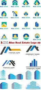 Vectors - Blue Real Estate Logo 29