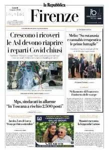 la Repubblica Firenze - 2 Agosto 2021