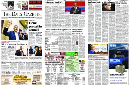 The Daily Gazette – November 03, 2021