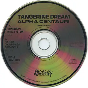 Tangerine Dream - Alpha Centauri (1971) [1987, USA Original Issue]