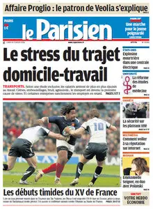 Le Parisien du Lundi 8 février 2010