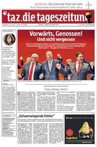 Tageszeitung TAZ vom 12 Maerz2013