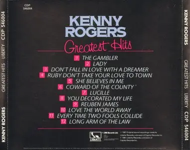 Kenny Rogers - Greatest Hits (1980) [1983]