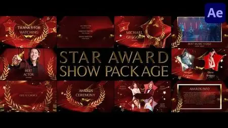 Star Award Show Package for After Effects 48047023