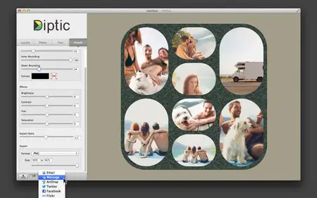 Diptic v2.0.1 Mac OS X