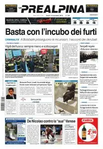 La Prealpina - 16 Novembre 2019