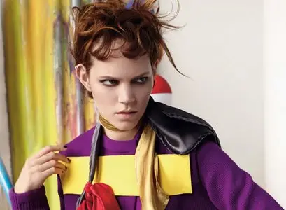 Freja Beha Erichsen by Mario Testino for Vоgue UK September 2014