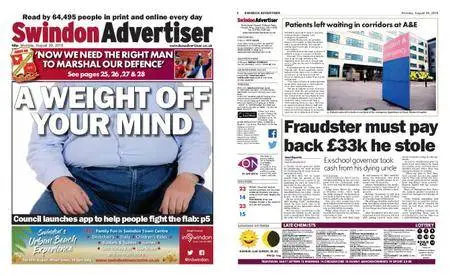 Swindon Advertiser – August 20, 2018