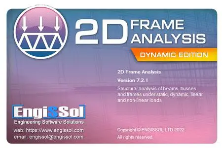 2D Frame Analysis Dynamic Edition 7.3.1 Portable