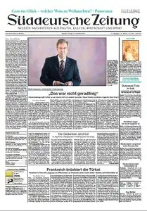Süddeutsche Zeitung vom Freitag, 23. Dezember 2011