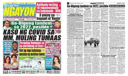 Pilipino Star Ngayon – Hunyo 03, 2021