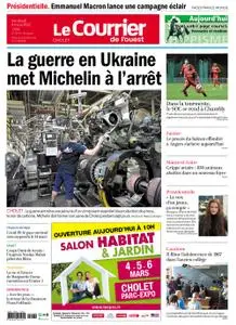 Le Courrier de l'Ouest Cholet – 04 mars 2022