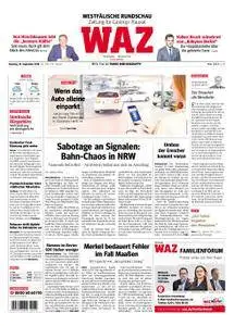 WAZ Westdeutsche Allgemeine Zeitung Castrop-Rauxel - 25. September 2018