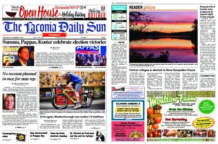 The Laconia Daily Sun – November 08, 2018