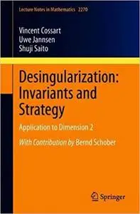 Desingularization: Invariants and Strategy: Application to Dimension 2 (Lecture Notes in Mathematics