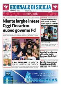 Giornale di Sicilia - 11 Dicembre 2016