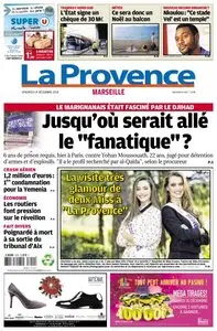 La Provence Du Vendredi 19 Décembre 2014