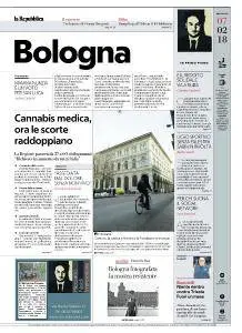 la Repubblica Bologna - 7 Febbraio 2018