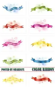 Stock Vector - Color ribbon