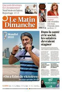 Le Matin Dimanche - 20 Novembre 2022