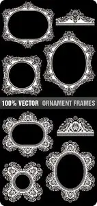 Stock Vector - Ornament Frames