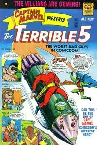 Captain Marvel Presents the Terrible Five 5 MFE Sep 1967 42pp Racer X scan Worker reedit