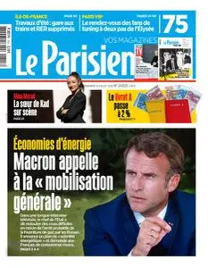 Le Parisien du Vendredi 15 Juillet 2022