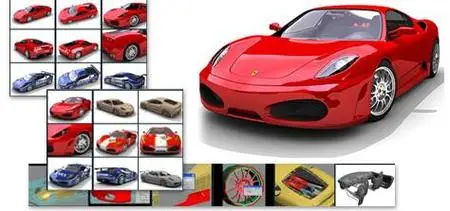 3D Max tutorial for creating Ferrari F430
