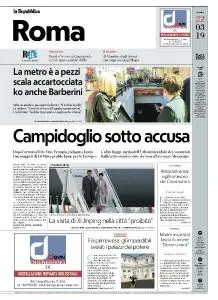 la Repubblica Roma - 22 Marzo 2019