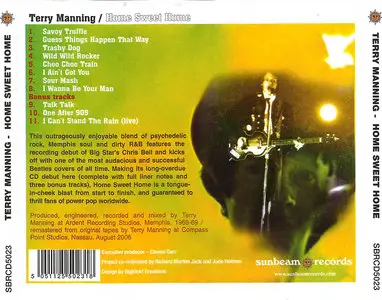 Terry Manning - Home Sweet Home (1970) Remastered 2006