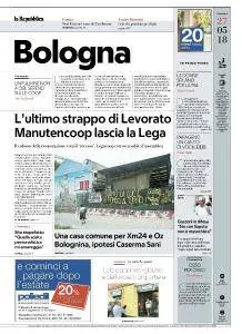 la Repubblica Bologna - 27 Maggio 2018