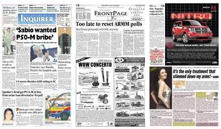 Philippine Daily Inquirer – August 01, 2008