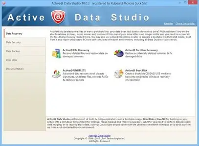 Active Data Studio 10.0.3 LiveCD (WinPE 5.1)