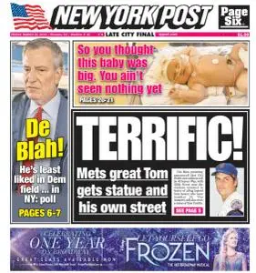 New York Post - March 22, 2019