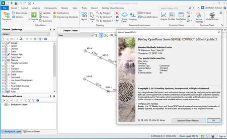 OpenFlows SewerGEMS CONNECT Edition Update 3.4