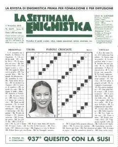 La Settimana Enigmistica - 3 Novembre 2016