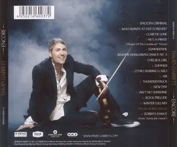 David Garrett - Encore (2008) [Decca, 4250216-6003-7-2] Repost