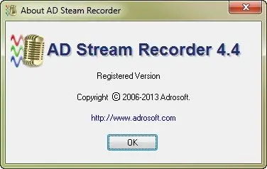 Adrosoft AD Stream Recorder 4.4