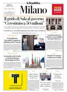 la Repubblica Milano - 7 Febbraio 2023