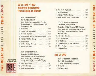 Jutta Hipp - Hipp Is Cool: The Life And Art Of Jutta Hipp (2015) {Be! Jazz Records 6CD+DVD5 PAL Set rec 1945-1956}