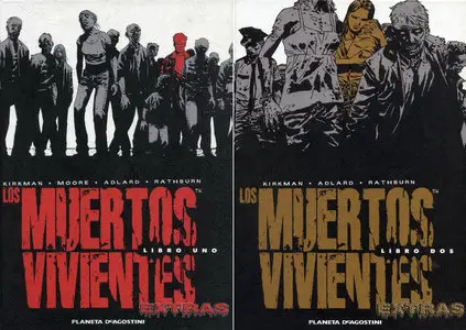 Los Muertos Vivientes Extras: Libro Uno - Libro Dos