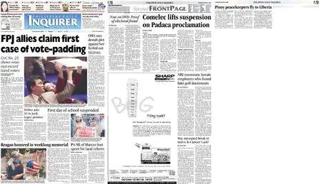 Philippine Daily Inquirer – June 08, 2004