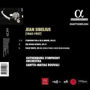 Santtu-Matias Rouvali, Gothenburg Symphony Orchestra - Jean Sibelius: Symphony No.4; The Wood Nymph (2023)