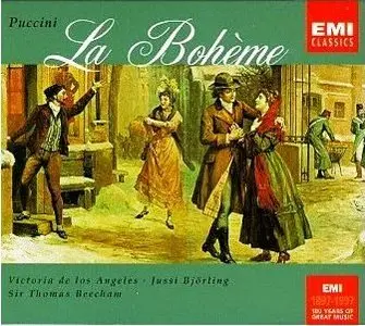 Puccini: La Boheme - de Los Angeles, Bjorling, Merrill [Beecham] 1956 [2 CD]