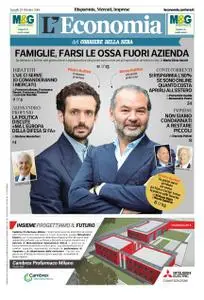 Corriere della Sera L'Economia – 29 ottobre 2018