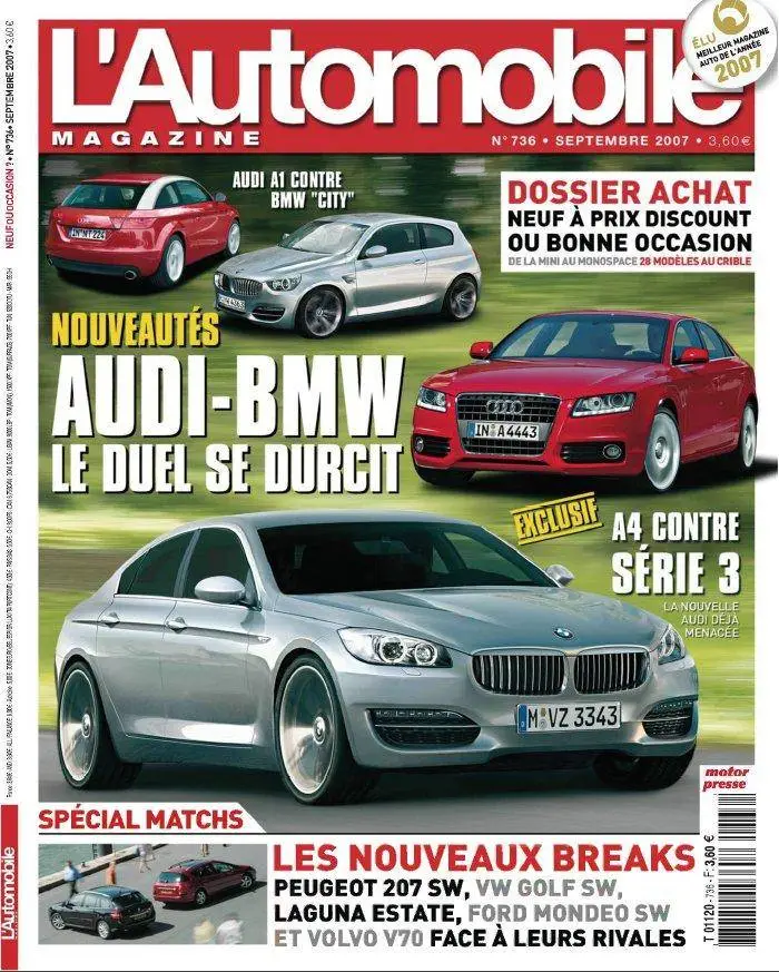 L'Automobile Magazine N°736 Septembre.2007