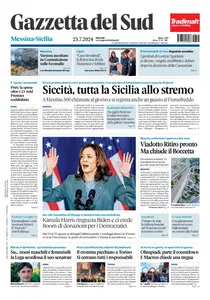 Gazzetta del Sud Messina - 23 Luglio 2024