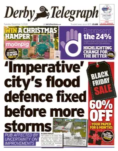 Derby Telegraph - 3 December 2024